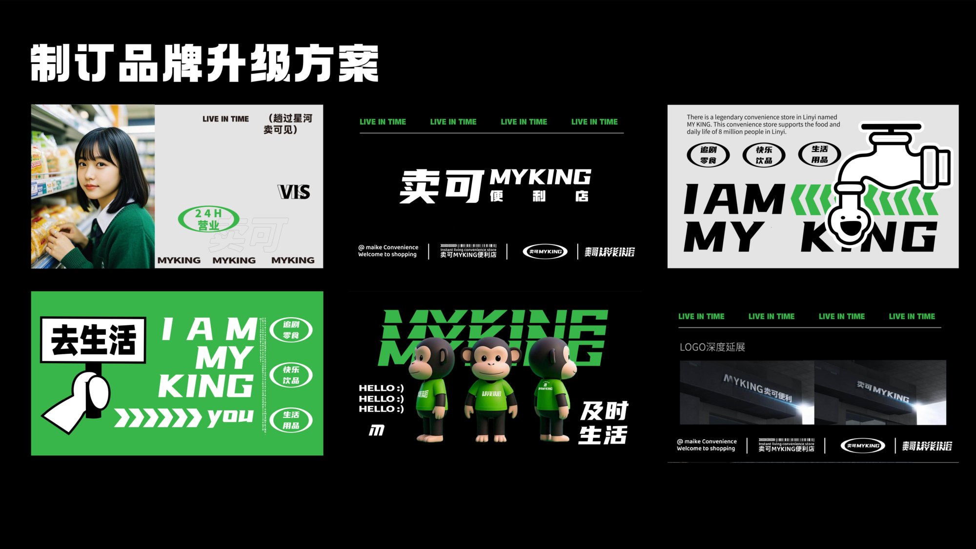卖可 MYKING 品牌人格化 IP 与主题文化包延展